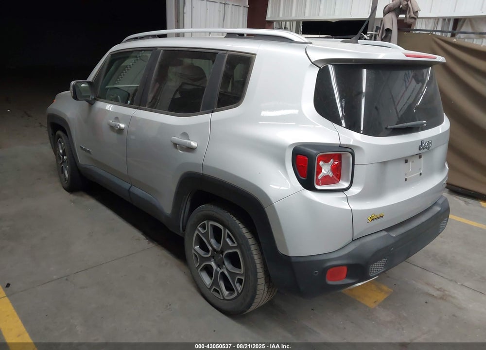 2017 JEEP RENEGADE LIMITED FWD VIN: ZACCJADB5HPF53941