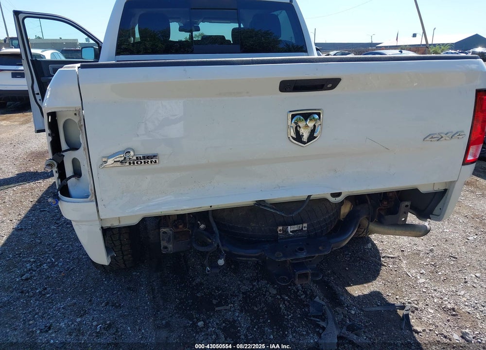 2018 RAM 1500 BIG HORN 4X4 5'7 BOX VIN: 3C6RR7LG2JG196834