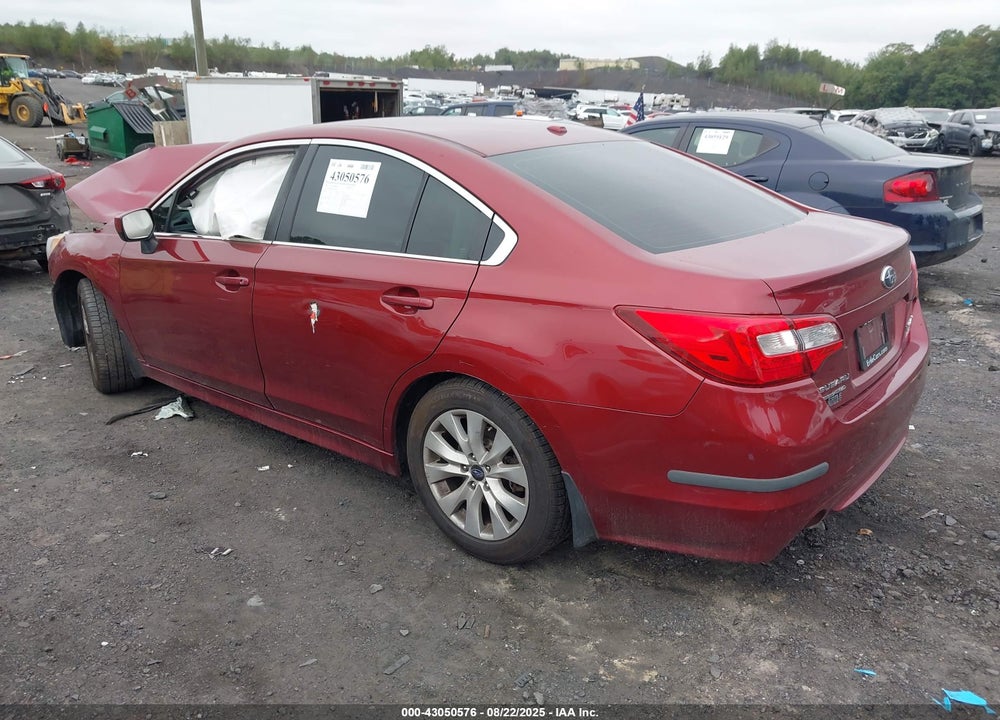 2015 SUBARU LEGACY VIN: 4S3BNAC60F3066541