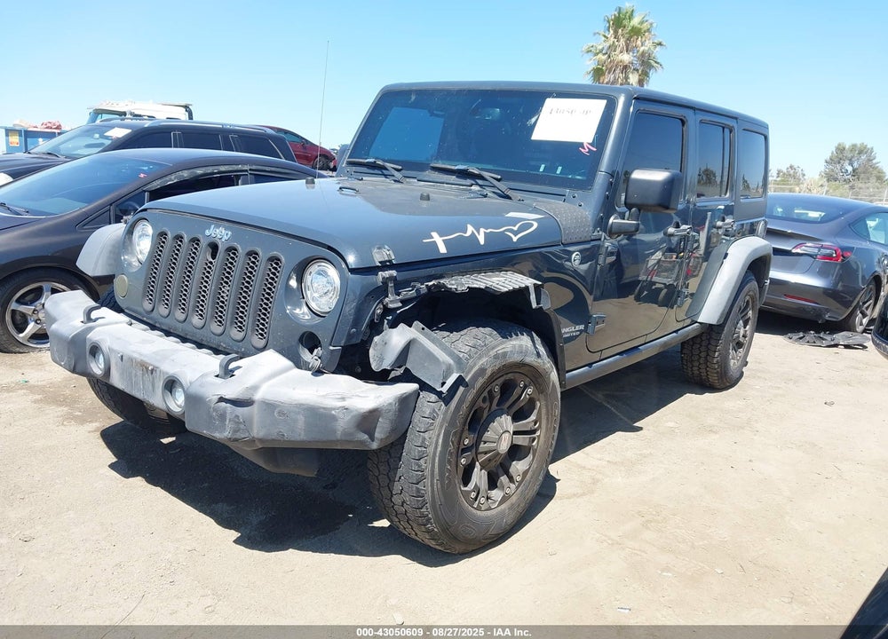 2017 JEEP WRANGLER UNLIMITED VIN: 1C4BJWFG4HL703527