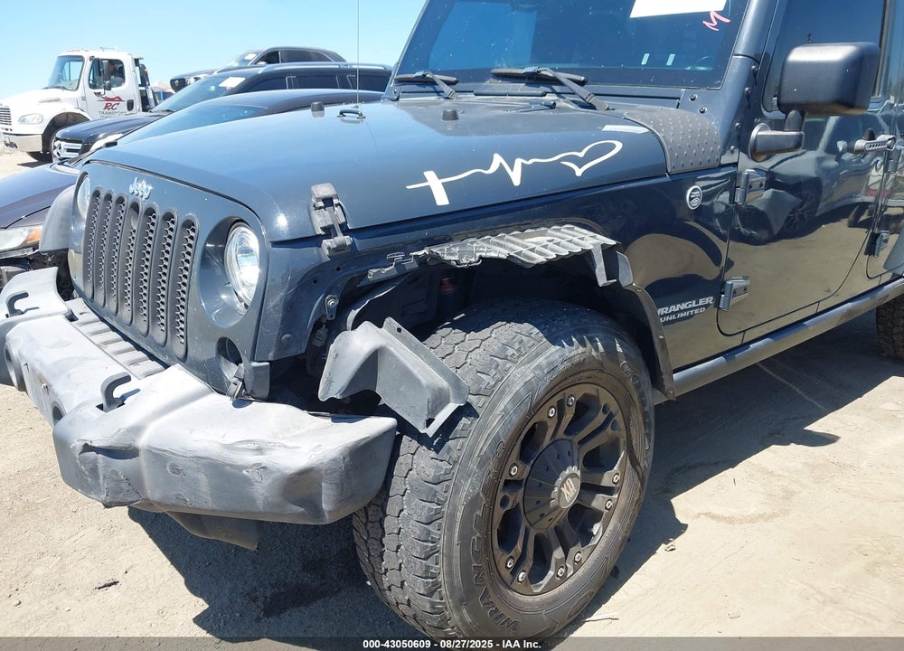 2017 JEEP WRANGLER UNLIMITED VIN: 1C4BJWFG4HL703527