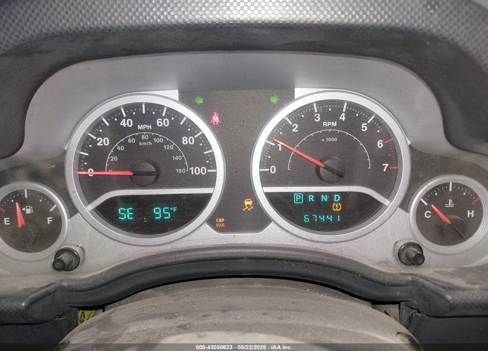 2010 JEEP WRANGLER SPORT VIN: 1J4AA2D14AL124976