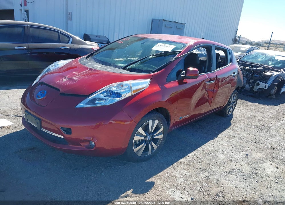 2013 NISSAN LEAF SL VIN: 1N4AZ0CP5DC405641