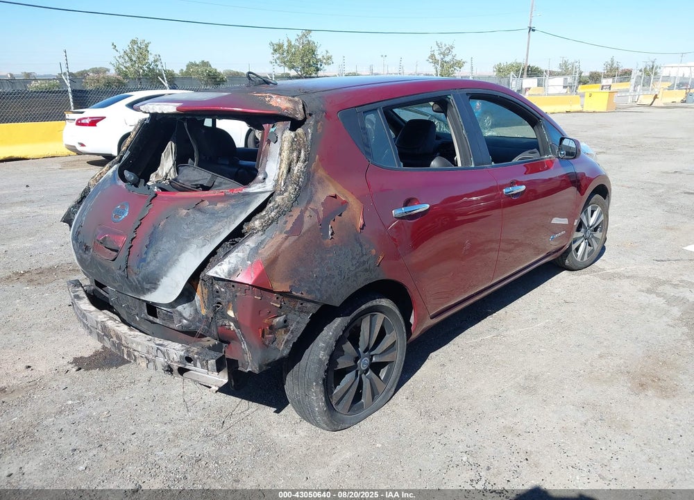 2013 NISSAN LEAF SL VIN: 1N4AZ0CP5DC405641