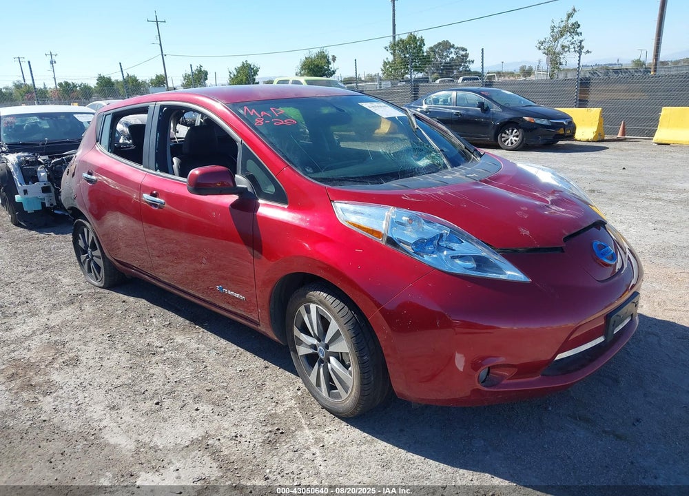 2013 NISSAN LEAF SL VIN: 1N4AZ0CP5DC405641
