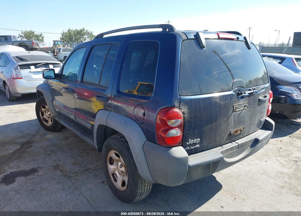 2007 JEEP LIBERTY SPORT VIN: 1J4GL48K37W670002