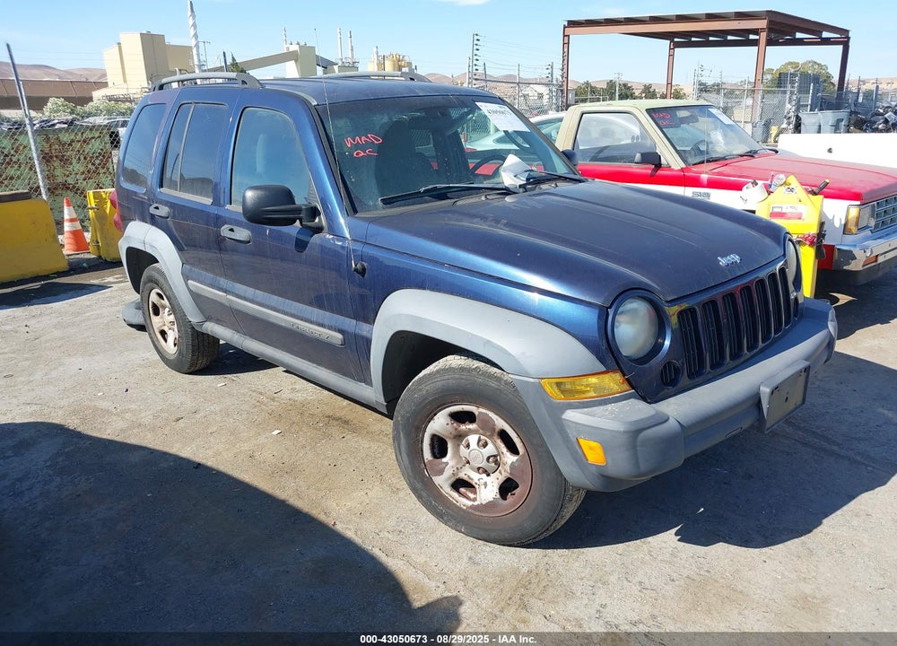 2007 JEEP LIBERTY SPORT VIN: 1J4GL48K37W670002