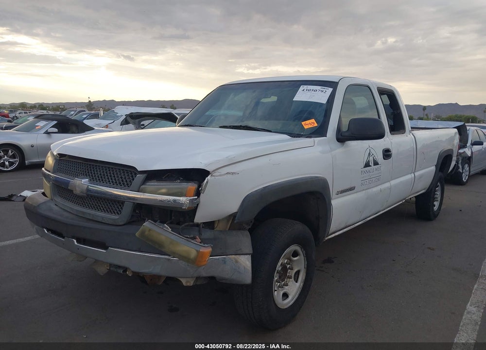 2004 CHEVROLET SILVERADO 2500HD WORK TRUCK VIN: 1GCHC29UX4E153487