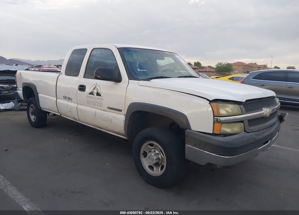 2004 CHEVROLET SILVERADO 2500HD WORK TRUCK VIN: 1GCHC29UX4E153487
