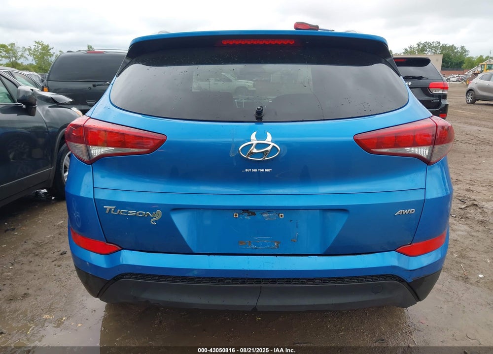 2017 HYUNDAI TUCSON VIN: KM8J3CA42HU518495