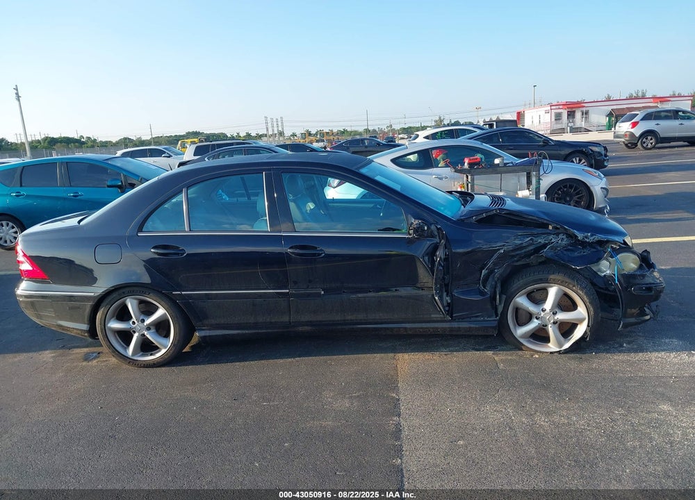 2005 MERCEDES-BENZ C 230 KOMPRESSOR SPORT VIN: WDBRF40J05F679910