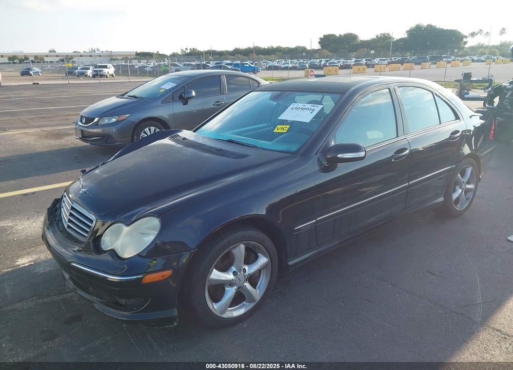 2005 MERCEDES-BENZ C 230 KOMPRESSOR SPORT VIN: WDBRF40J05F679910