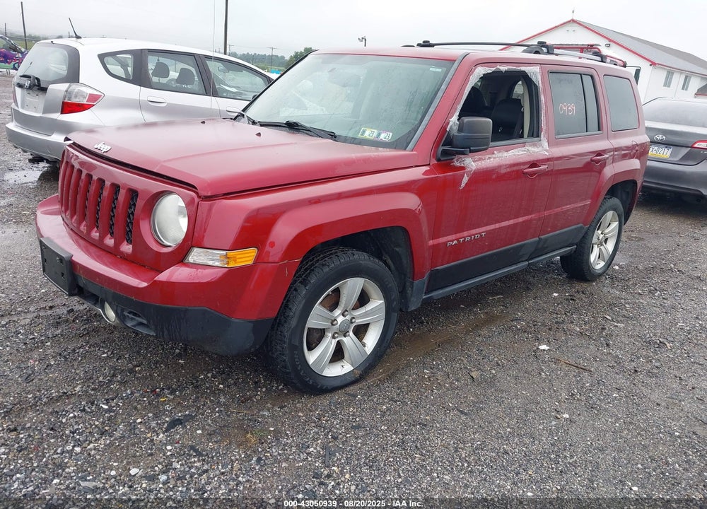 2012 JEEP PATRIOT LIMITED VIN: 1C4NJRCB0CD525626