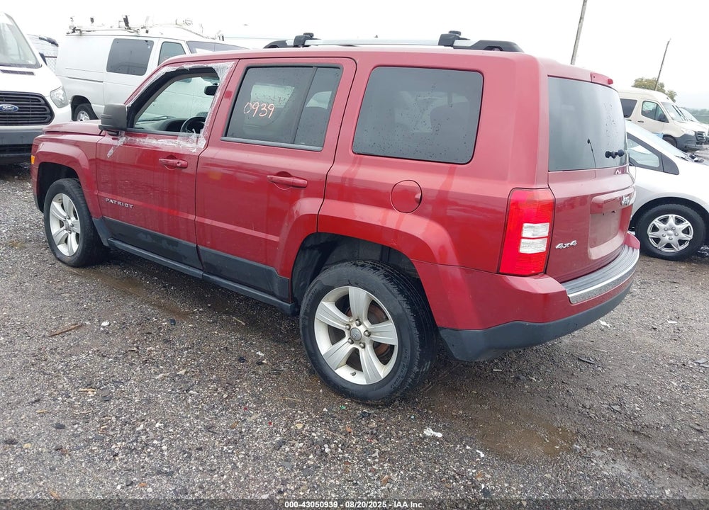 2012 JEEP PATRIOT LIMITED VIN: 1C4NJRCB0CD525626