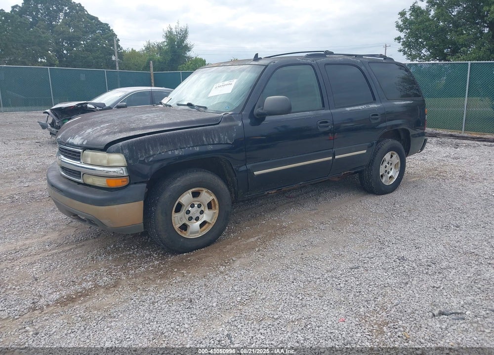 2006 CHEVROLET TAHOE LS VIN: 1GNEK13T76J104443
