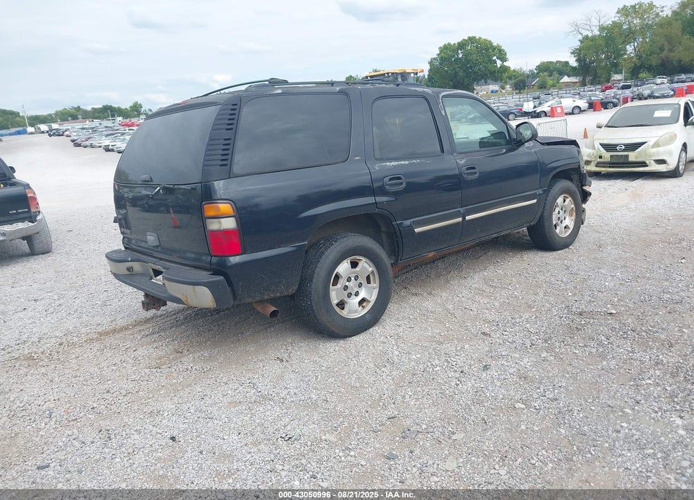 2006 CHEVROLET TAHOE LS VIN: 1GNEK13T76J104443