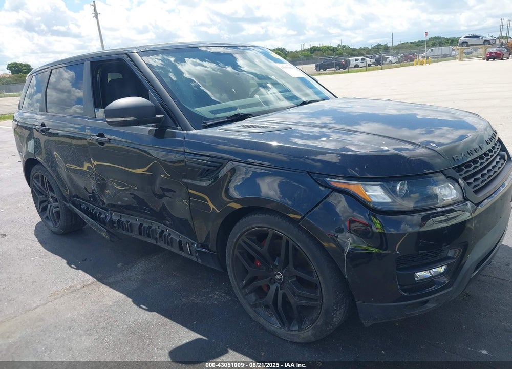 2015 LAND ROVER RANGE ROVER SPORT VIN: SALWR2TF0FA522764