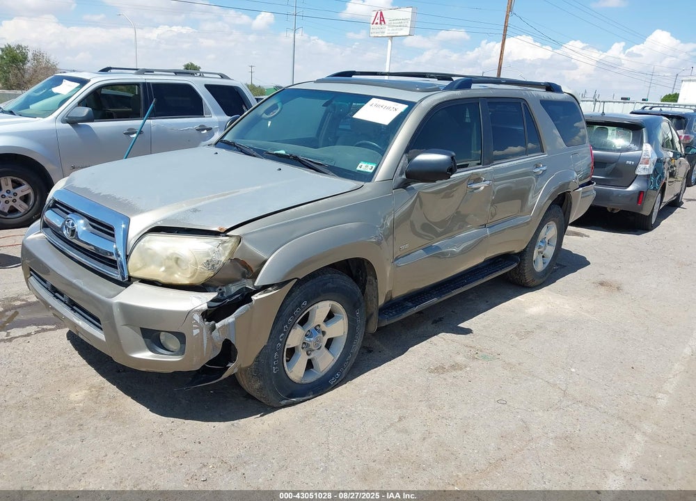 2007 TOYOTA 4RUNNER SR5 V6 VIN: JTEZU14R678088330