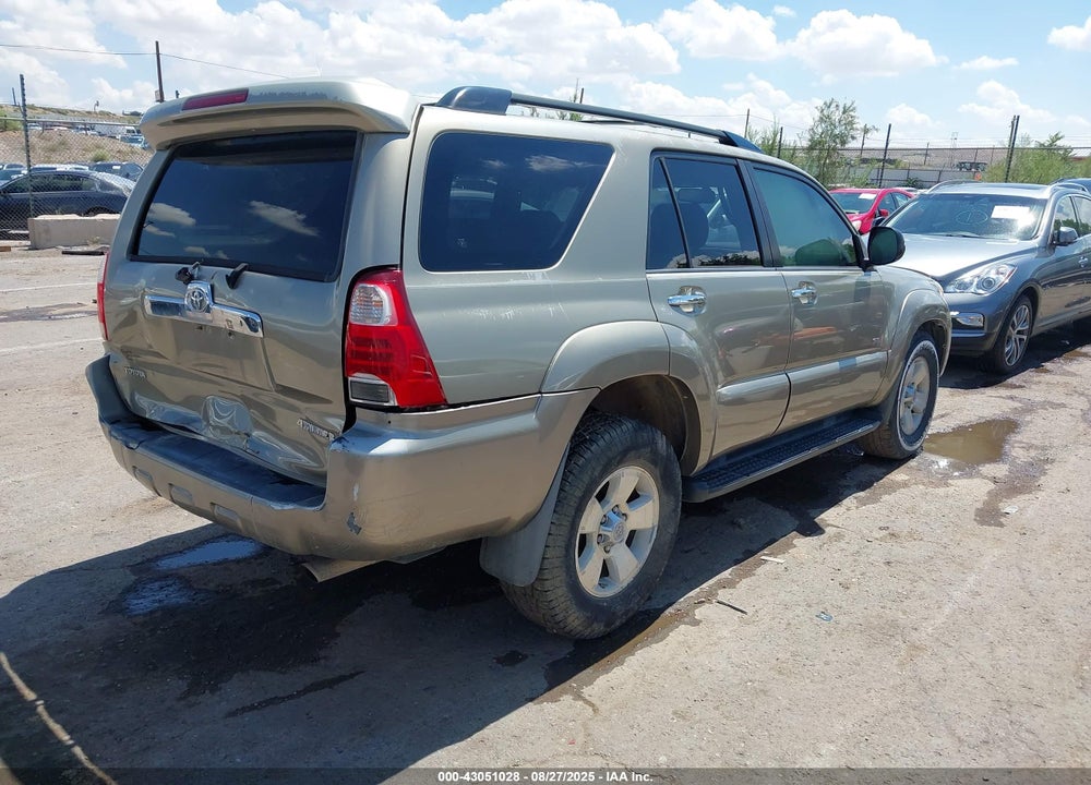 2007 TOYOTA 4RUNNER SR5 V6 VIN: JTEZU14R678088330