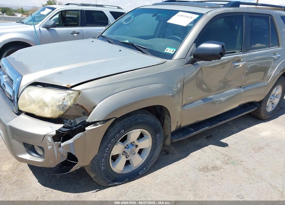 2007 TOYOTA 4RUNNER SR5 V6 VIN: JTEZU14R678088330