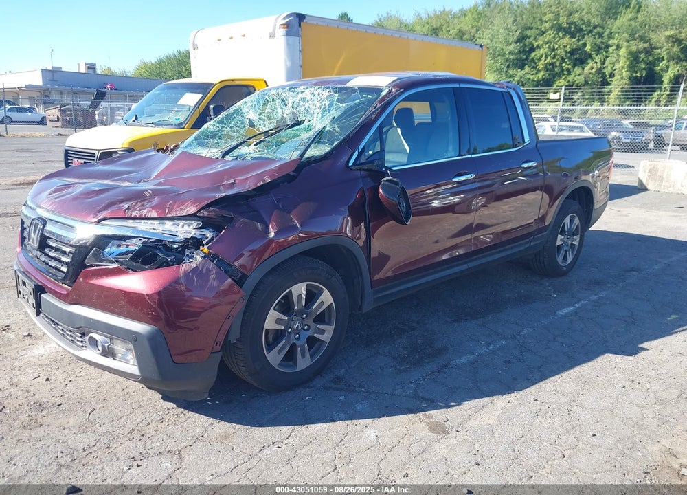 2019 HONDA RIDGELINE VIN: 5FPYK3F74KB011422