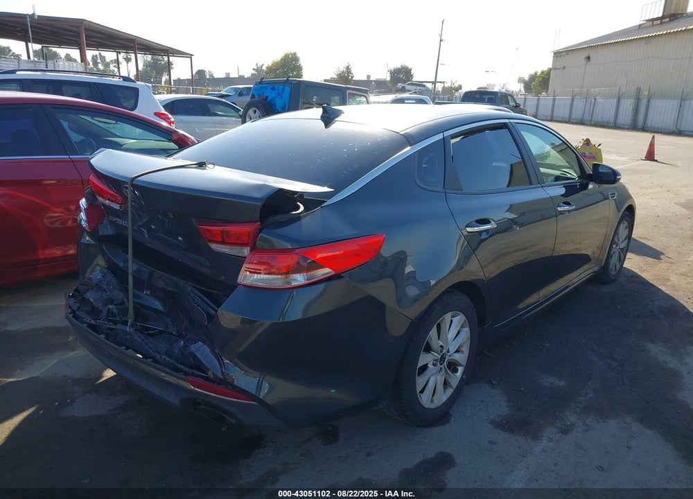 2016 KIA OPTIMA VIN: 5XXGT4L36GG010866