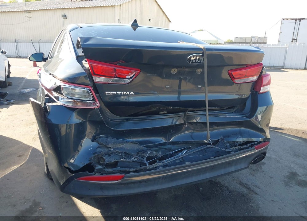 2016 KIA OPTIMA VIN: 5XXGT4L36GG010866