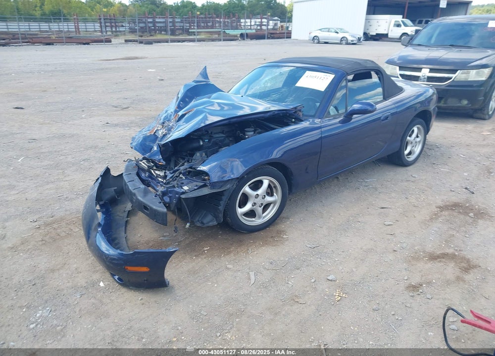 2002 MAZDA MX-5 MIATA CLOTH/LS/SE VIN: JM1NB353620233369