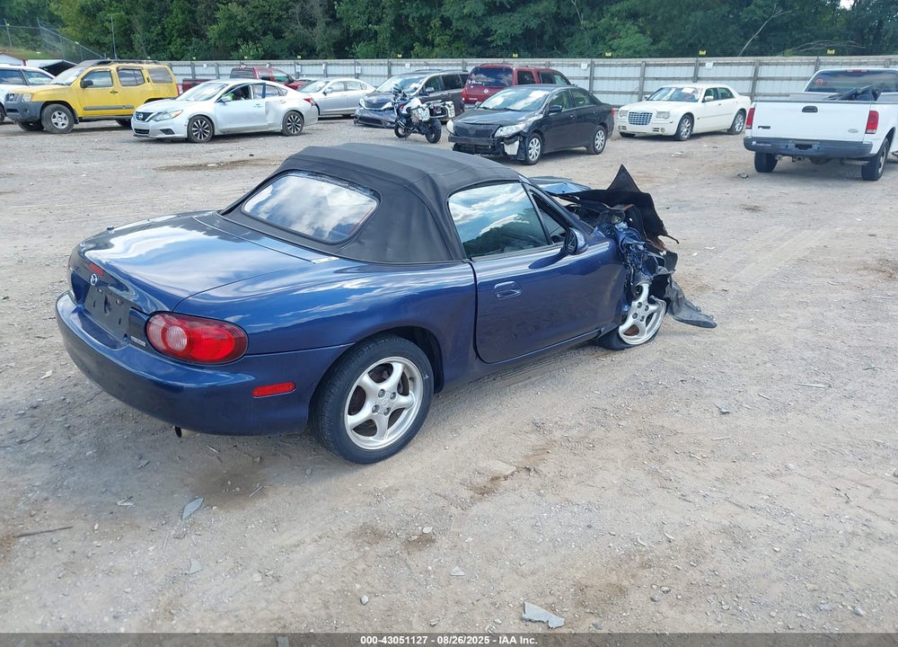 2002 MAZDA MX-5 MIATA CLOTH/LS/SE VIN: JM1NB353620233369
