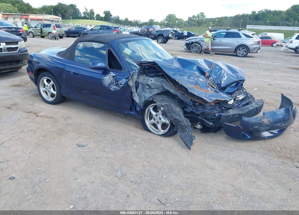 2002 MAZDA MX-5 MIATA CLOTH/LS/SE VIN: JM1NB353620233369