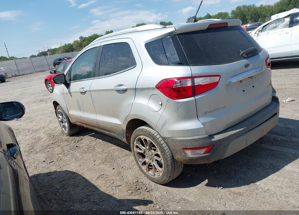 2020 FORD ECOSPORT VIN: MAJ6S3KL4LC346378