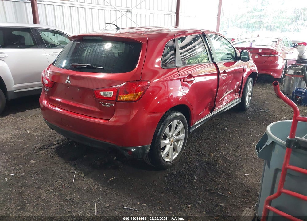 2014 MITSUBISHI OUTLANDER SPORT ES VIN: 4A4AP3AU7EE024043