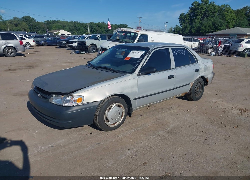 2000 TOYOTA COROLLA CE VIN: 2T1BR12E6YC345046