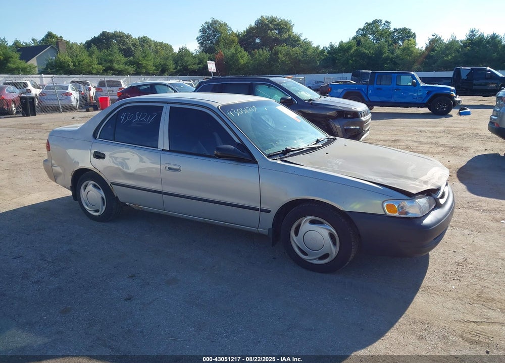 2000 TOYOTA COROLLA CE VIN: 2T1BR12E6YC345046