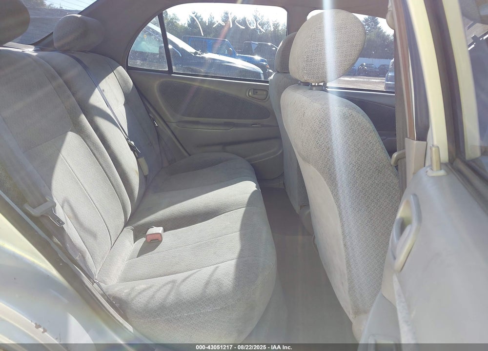 2000 TOYOTA COROLLA CE VIN: 2T1BR12E6YC345046