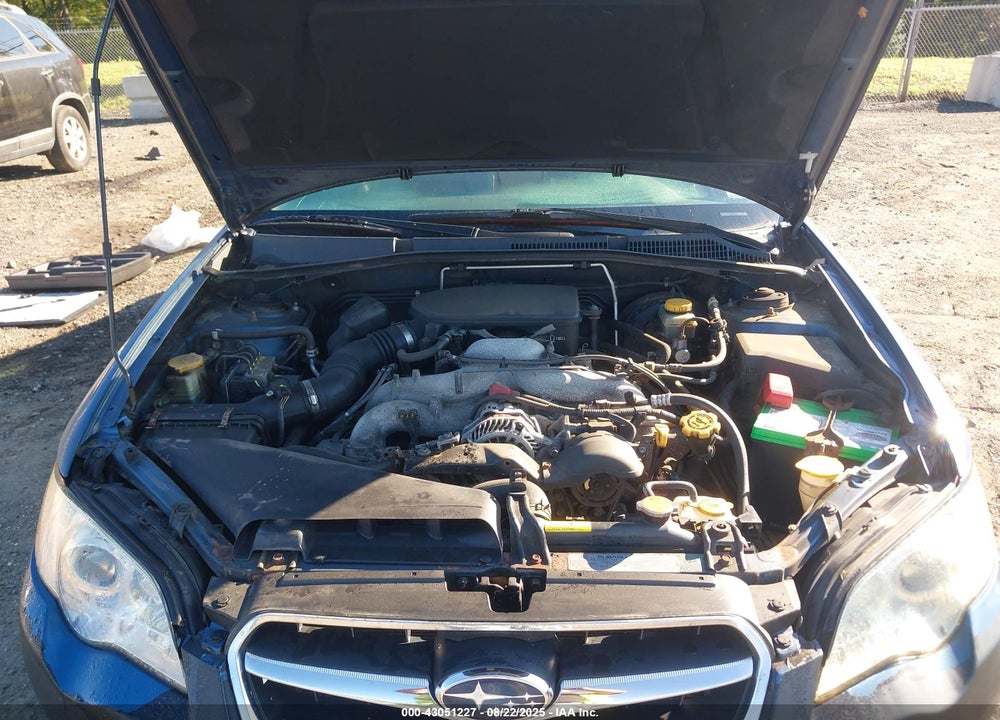 2008 SUBARU LEGACY VIN: 4S3BL626087210055