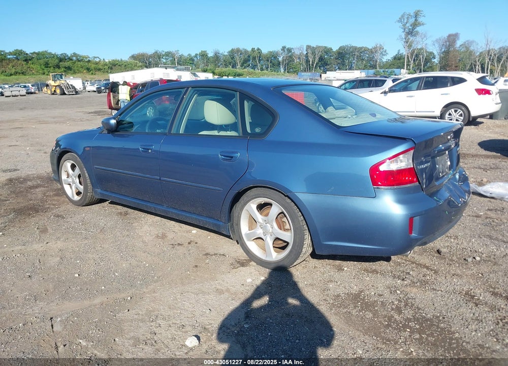 2008 SUBARU LEGACY VIN: 4S3BL626087210055
