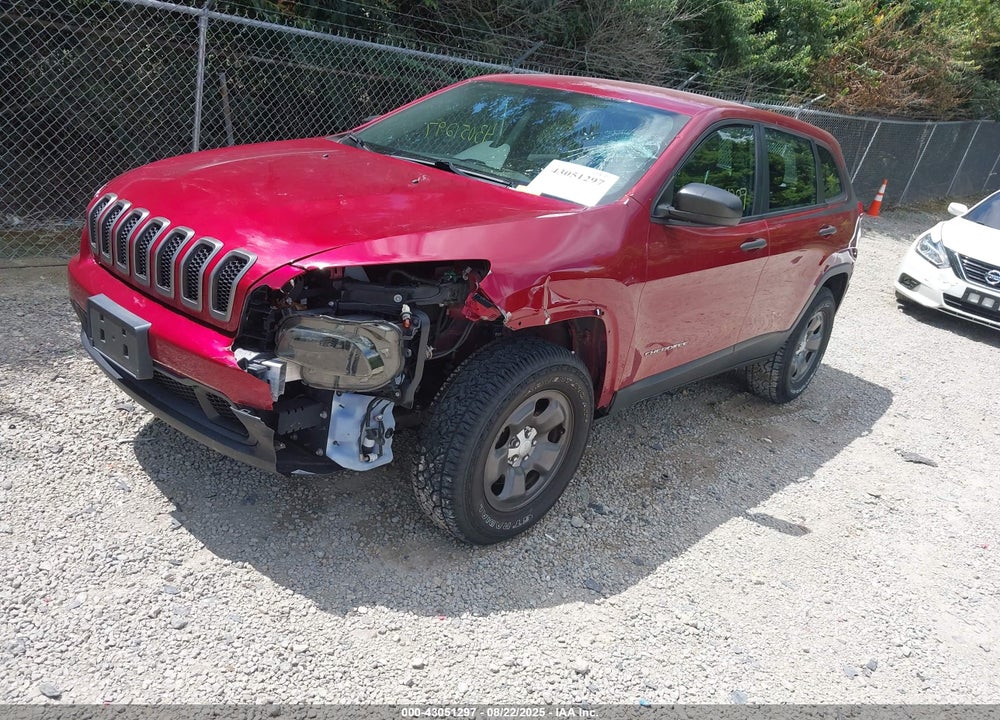 2016 JEEP CHEROKEE VIN: 1C4PJMAS3GW255042