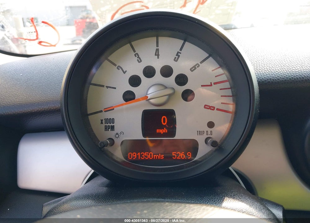 2012 MINI COOPER VIN: WMWSU3C54CT262626