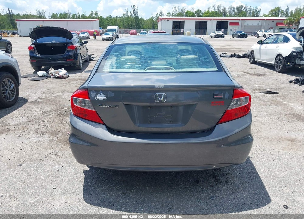 2012 HONDA CIVIC LX VIN: 19XFB2F56CE093069