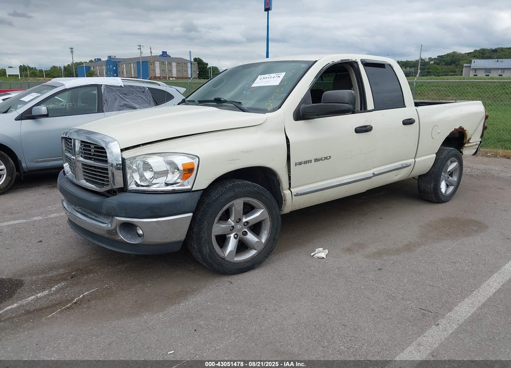 2007 DODGE RAM 1500 SLT VIN: 1D7HA18P77J613637