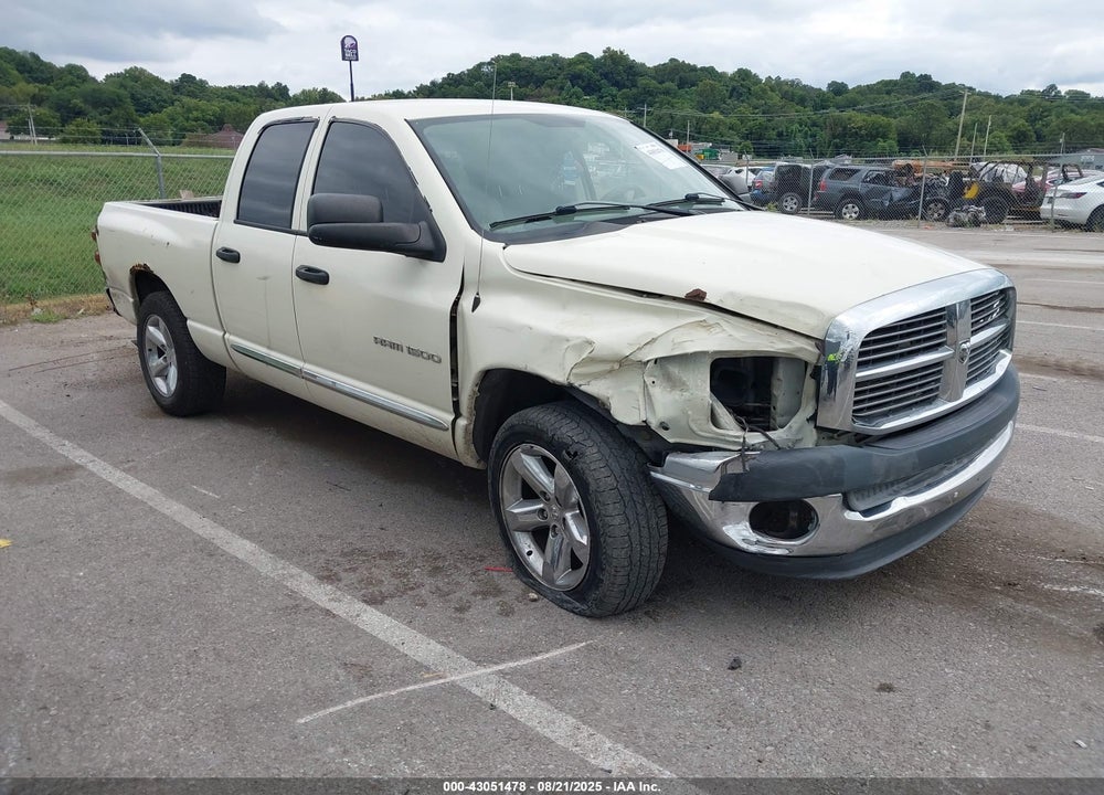 2007 DODGE RAM 1500 SLT VIN: 1D7HA18P77J613637