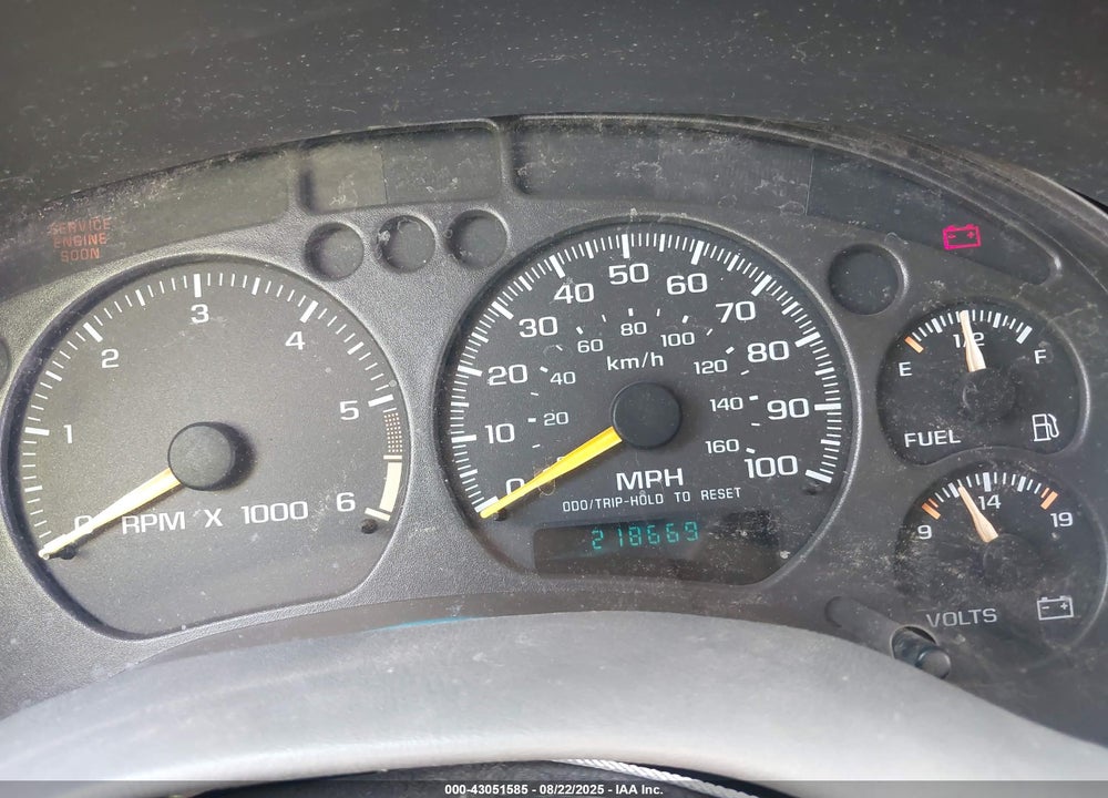 2000 GMC JIMMY VIN: 1GKCS13W9Y2380814