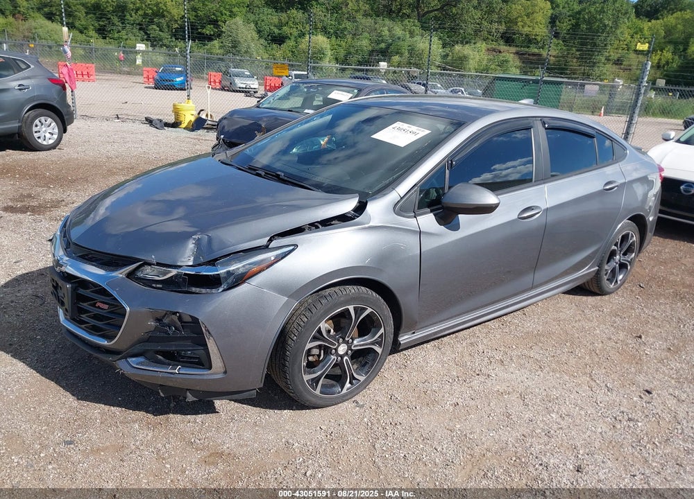 2019 CHEVROLET CRUZE LT VIN: 1G1BE5SM7K7110828
