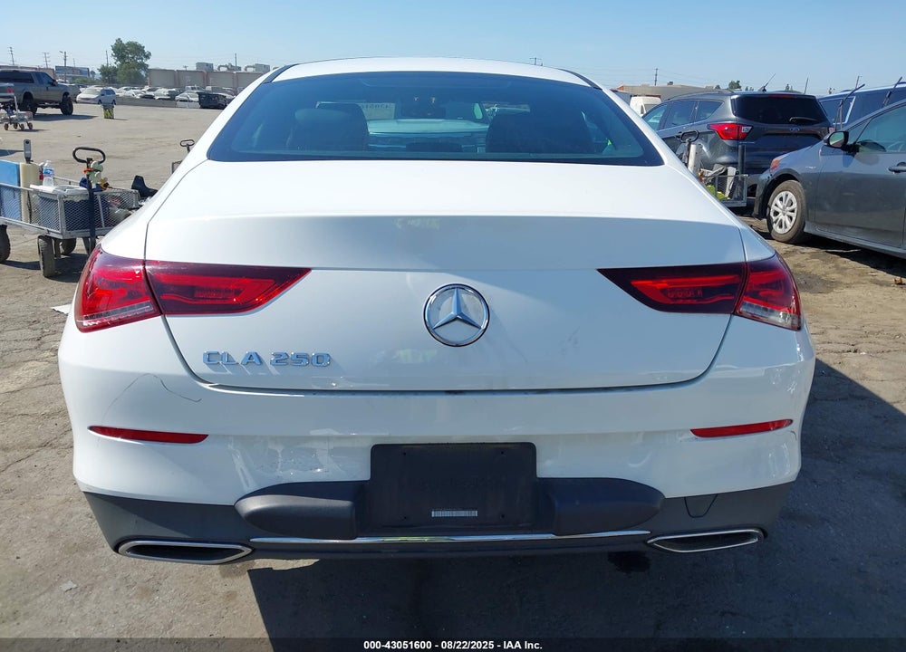 2022 MERCEDES-BENZ CLA-CLASS VIN: W1K5J4GBXNN249701