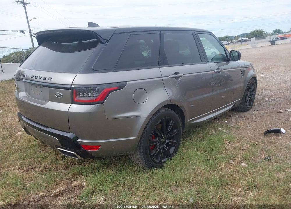 2019 LAND ROVER RANGE ROVER SPORT VIN: SALWR2RE9KA857224