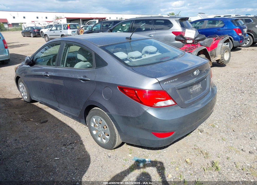 2017 HYUNDAI ACCENT VIN: KMHCT4AE8HU269708