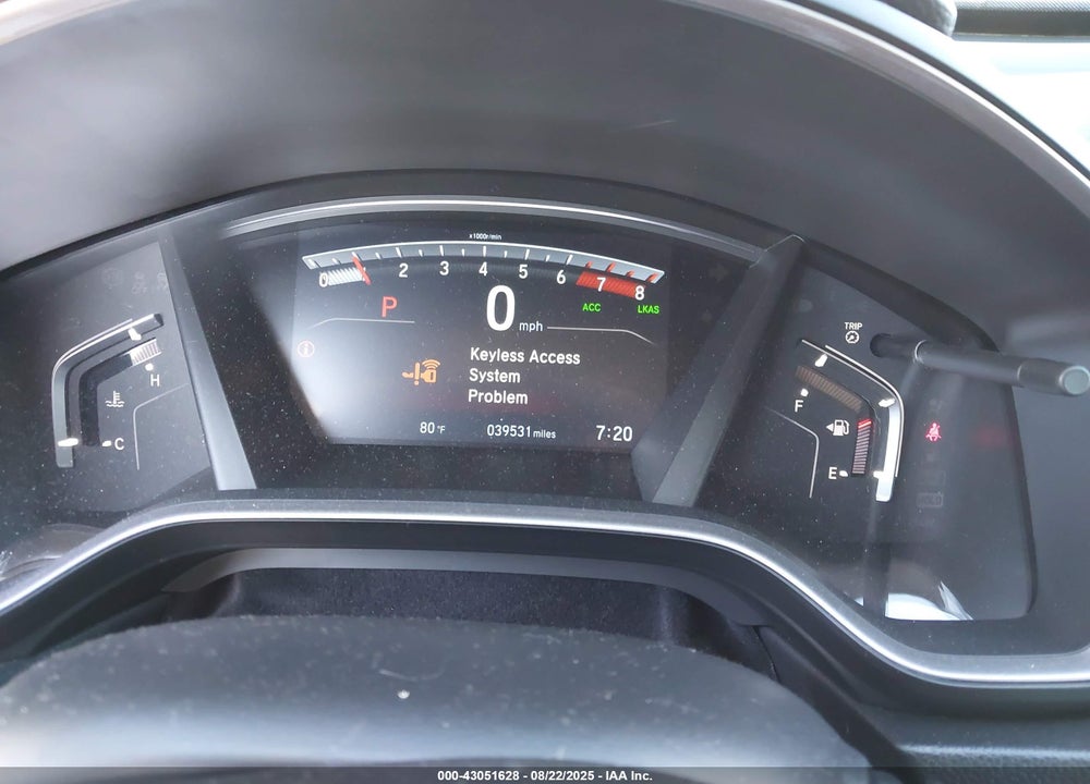 2020 HONDA CR-V VIN: 2HKRW1H8XLH419342