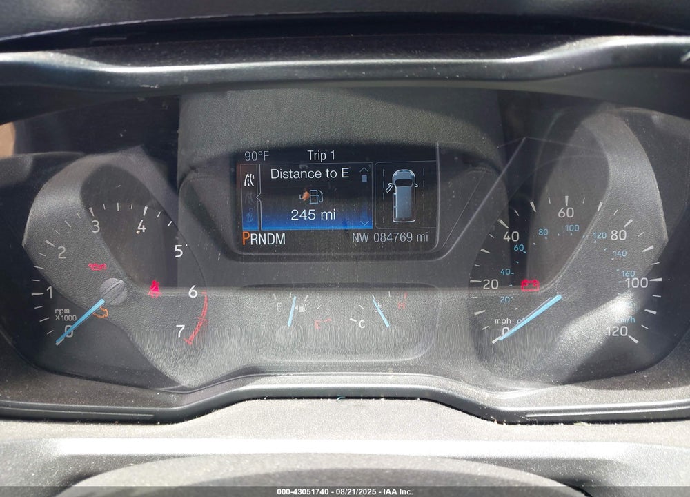 2019 FORD TRANSIT-250 VIN: 1FTYR1YG5KKB48278