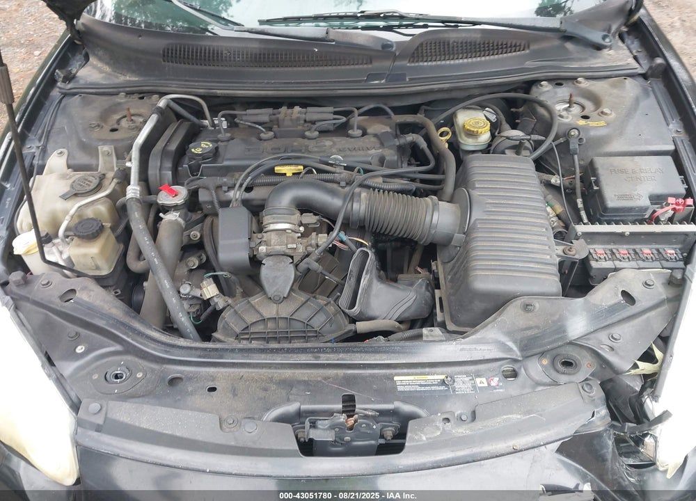 2004 CHRYSLER SEBRING LX VIN: 1C3EL46X64N417077